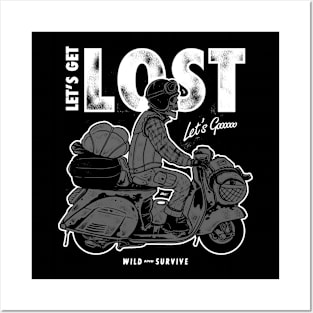 Lets Get Lost Posters and Art